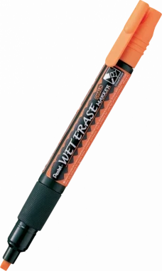 Marker kredowy Pentel SMW26 cienki, ścięta, 4.3mm, pomarańczowy